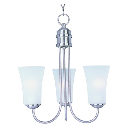 Maxim Logan 3-Light Chandelier 10043FTSN